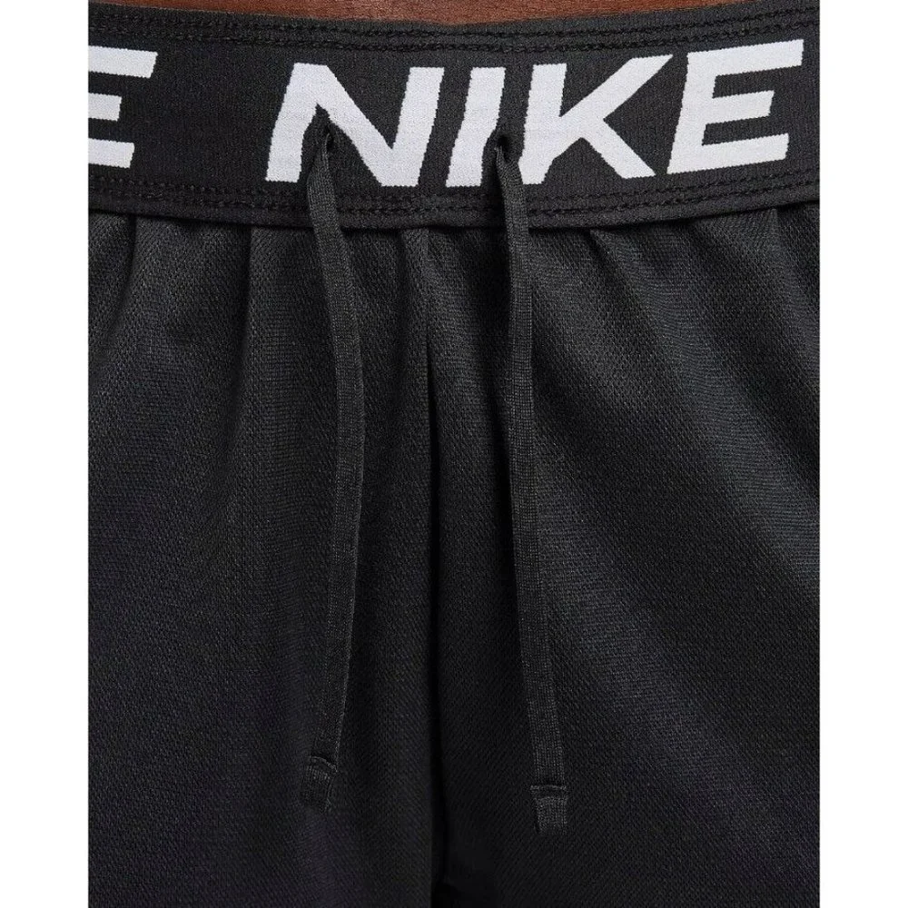 SMALL WOMEN'S NIKE PRO RUNNING SHORTS BLACK WHITE SPORTSWEAR DX6024-010